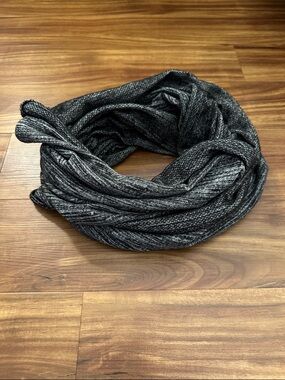 Heathered infinity scarf